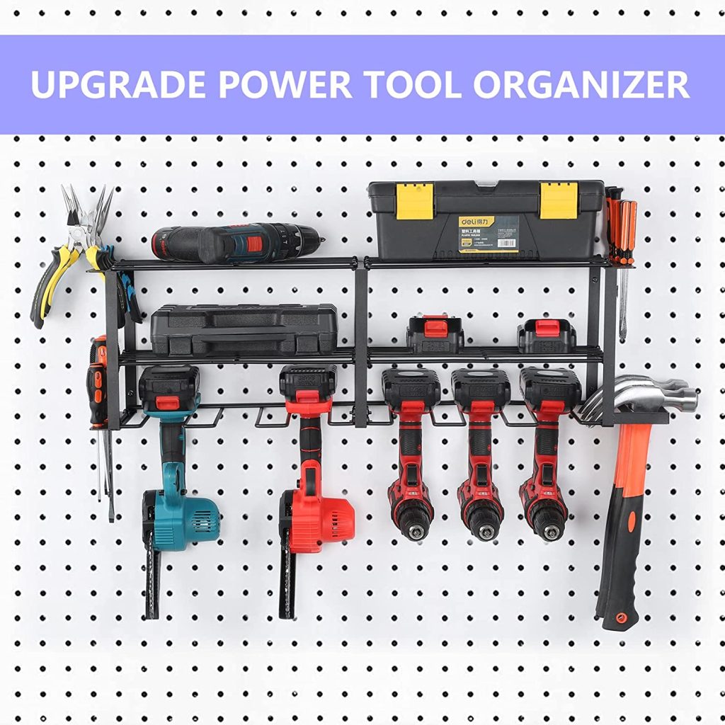 Wall Mount Power Tool Organizer