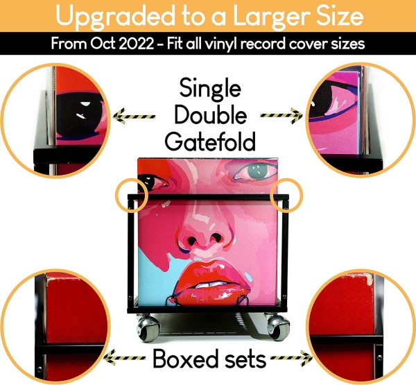 Vinyl Record Storage Rack