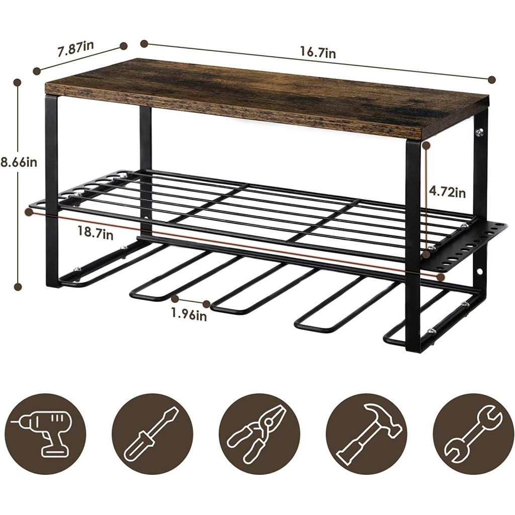 Heavy Duty Steel Power Tool Organizer