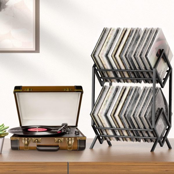 vinyl record storage rack