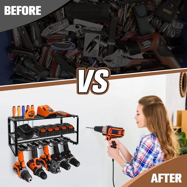 Heavy Duty Steel Power Tool Organizer - Image 3