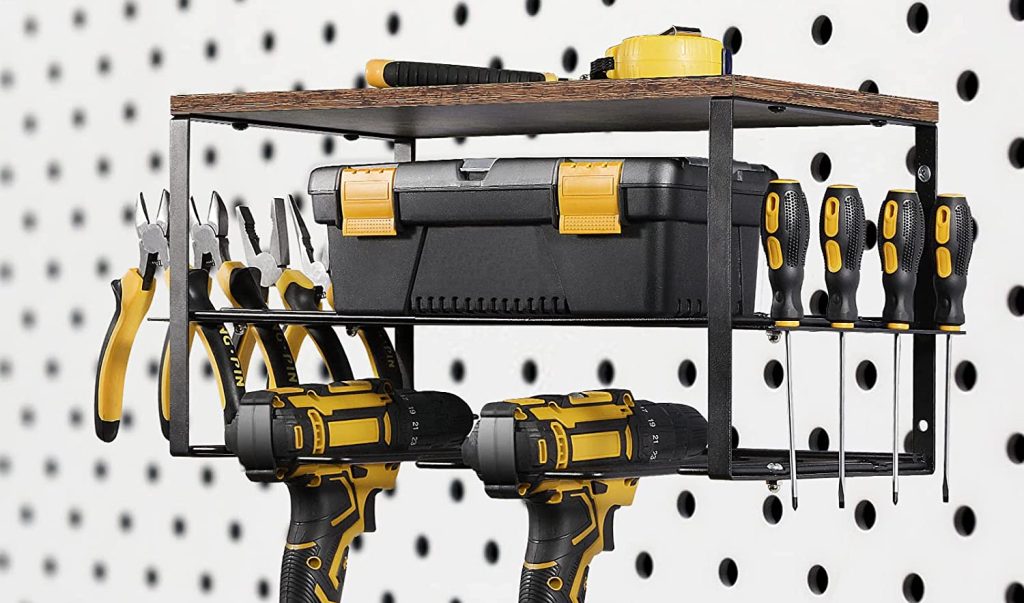 Heavy Duty Steel Power Tool Organizer