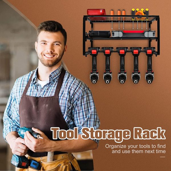 Heavy Duty Steel Power Tool Organizer - Image 5