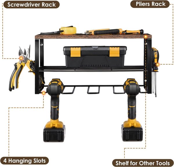 Heavy Duty Steel Power Tool Organizer - Image 6