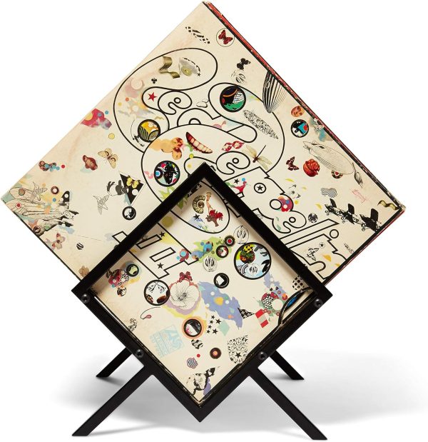 Metal Frame Vinyl Record Storage Rack - Image 8