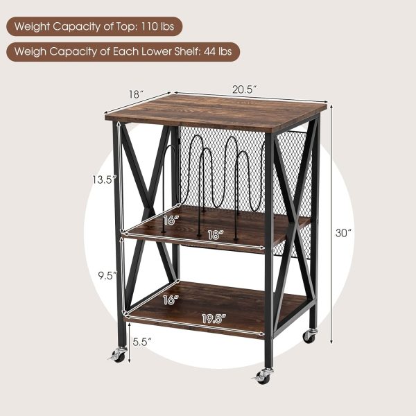 Record Player Stand 3 Layers - Image 2